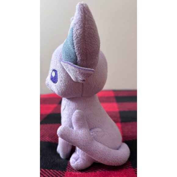 2016 Tomy Espeon Pokemon Plush 8" Stuffed Animal Toy Doll Cute Nintendo - Picture 2 of 7